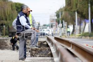 CIERRE DE CALLES . TREN TURÍSTICO