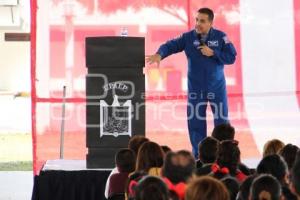 TEHUACAN . CONFERENCIA ASTRONAUTA