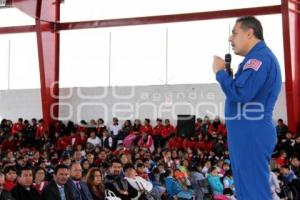 TEHUACAN . CONFERENCIA ASTRONAUTA