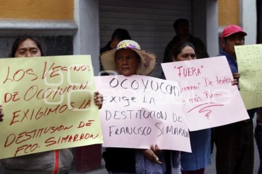 MANIFESTACIÓN SANTA CLARA OCOYUCAN