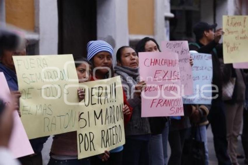 MANIFESTACIÓN SANTA CLARA OCOYUCAN