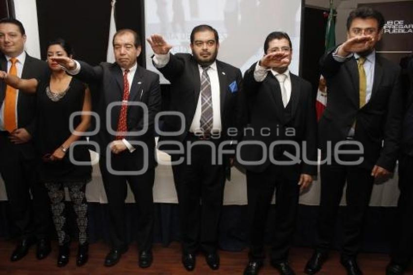 TOMA DE PROTESTA . IMEF