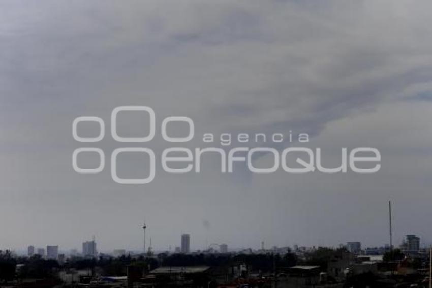 CENIZA . POPOCATEPETL