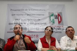 PRI . PRESENTACIÓN CONVOCATORIA CANDIDATOS