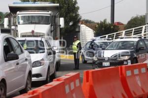 NODO VIAL ATLIXCAYOTL . TRÁFICO