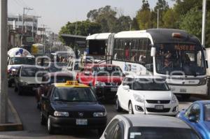 NODO VIAL ATLIXCAYOTL . TRÁFICO