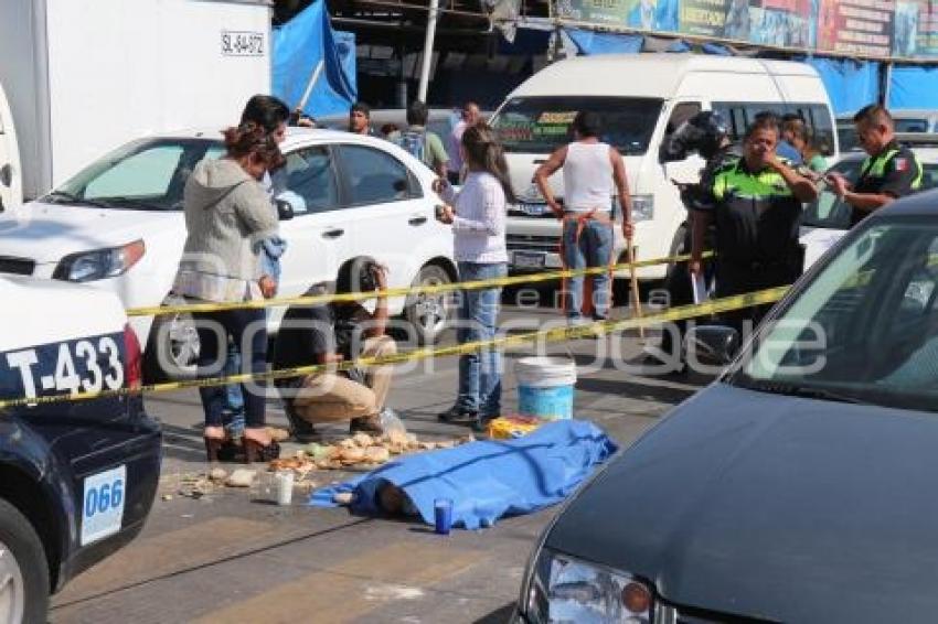 ATROPELLADO MERCADO HIDALGO