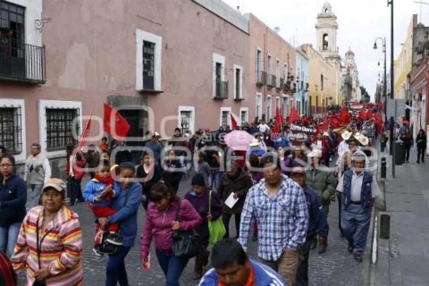 MANIFESTACIÓN SANTA CLARA OCOYUCAN