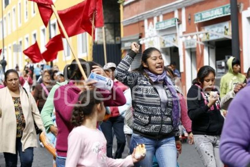 MANIFESTACIÓN SANTA CLARA OCOYUCAN