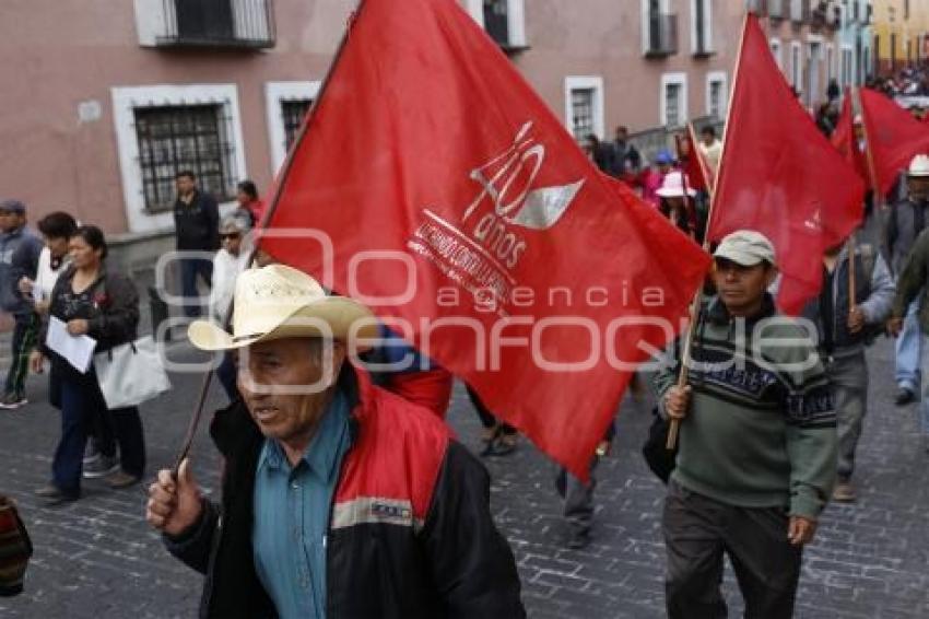 MANIFESTACIÓN SANTA CLARA OCOYUCAN