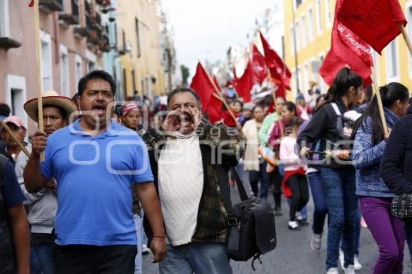 MANIFESTACIÓN SANTA CLARA OCOYUCAN