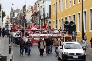 MANIFESTACIÓN SANTA CLARA OCOYUCAN