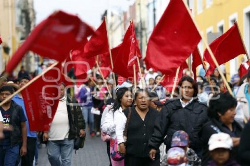 MANIFESTACIÓN SANTA CLARA OCOYUCAN