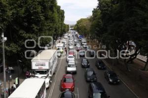 MANIFESTACIÓN 28 DE OCTUBRE . TRÁFICO