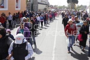 ANTORCHA CAMPESINA . MANIFESTACIÓN 