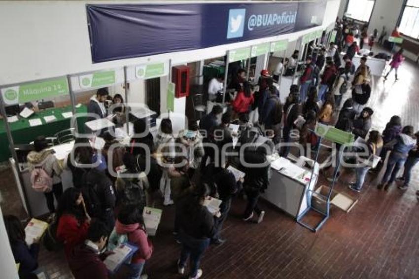 BUAP . INSCRIPCIONES