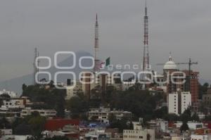 PANORÁMICA CIUDAD DE PUEBLA . CLIMA