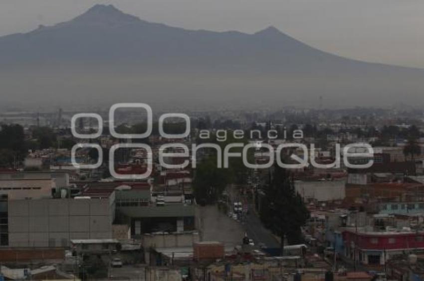 PANORÁMICA CIUDAD DE PUEBLA . CLIMA