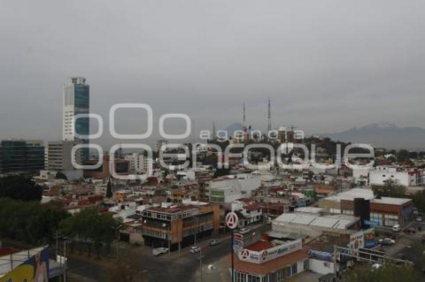 PANORÁMICA CIUDAD DE PUEBLA . CLIMA