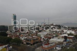 PANORÁMICA CIUDAD DE PUEBLA . CLIMA