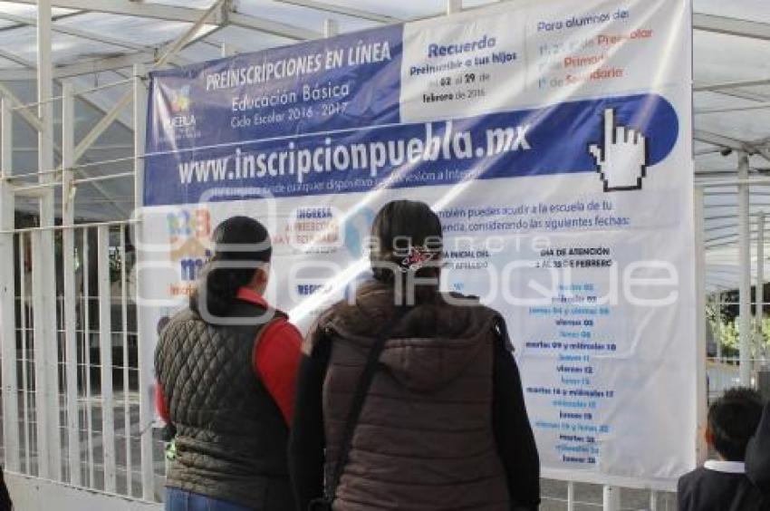 PREINSCRIPCIONES