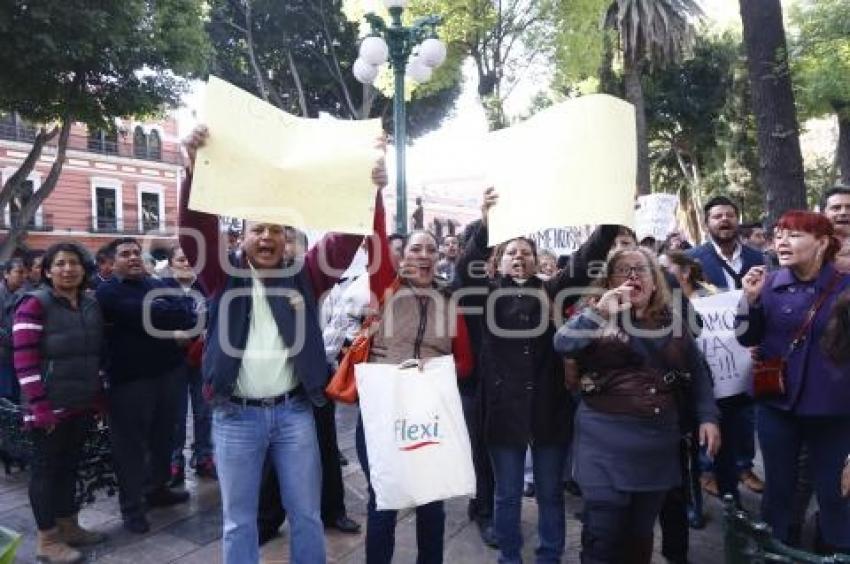 MANIFESTACIÓN SINDICALIZADOS