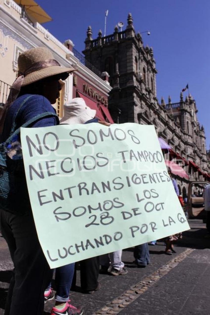 MANIFESTACIÓN . 28 OCTUBRE