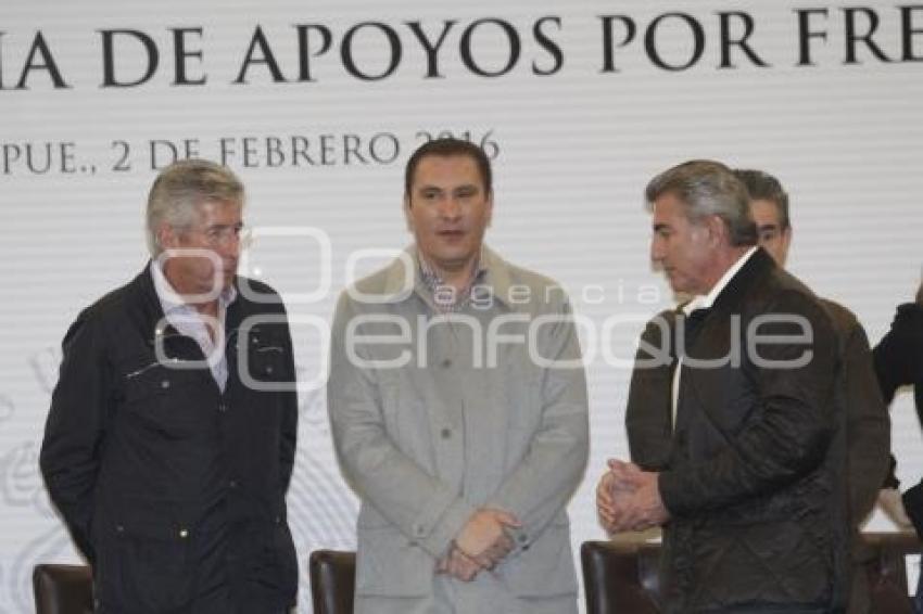 ENTREGA DE APOYOS POR FRENTES FRIOS