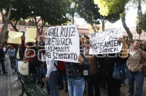 MANIFESTACIÓN SINDICALIZADOS