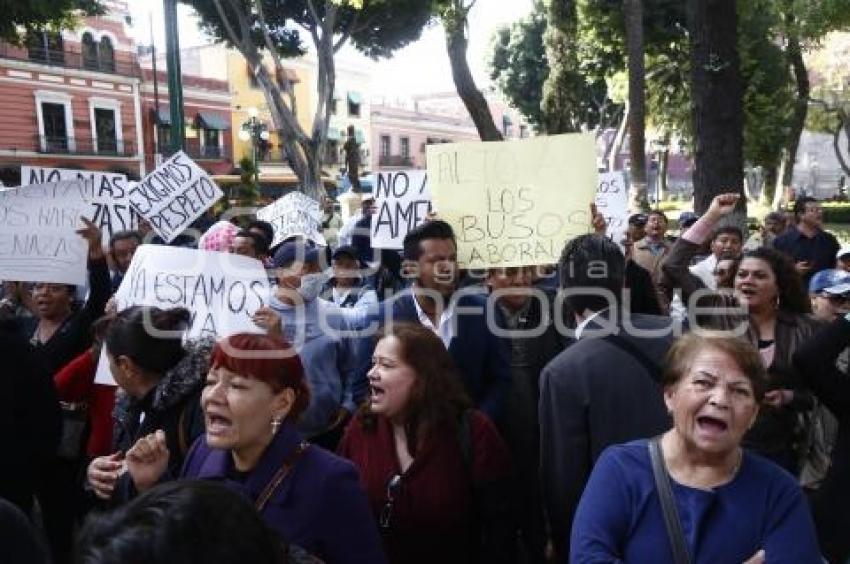 MANIFESTACIÓN SINDICALIZADOS