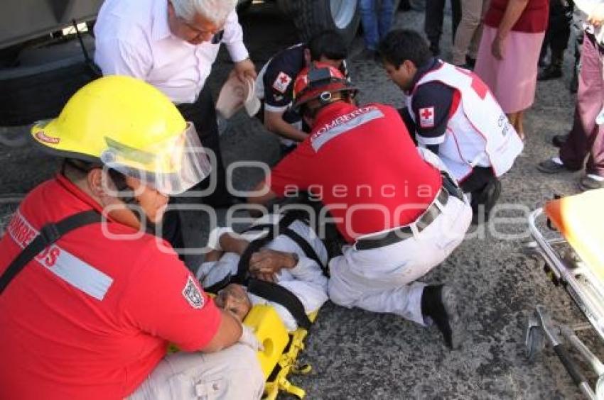 CICLISTA ACCIDENTADO