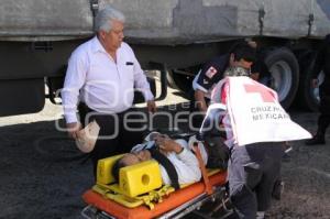 CICLISTA ACCIDENTADO