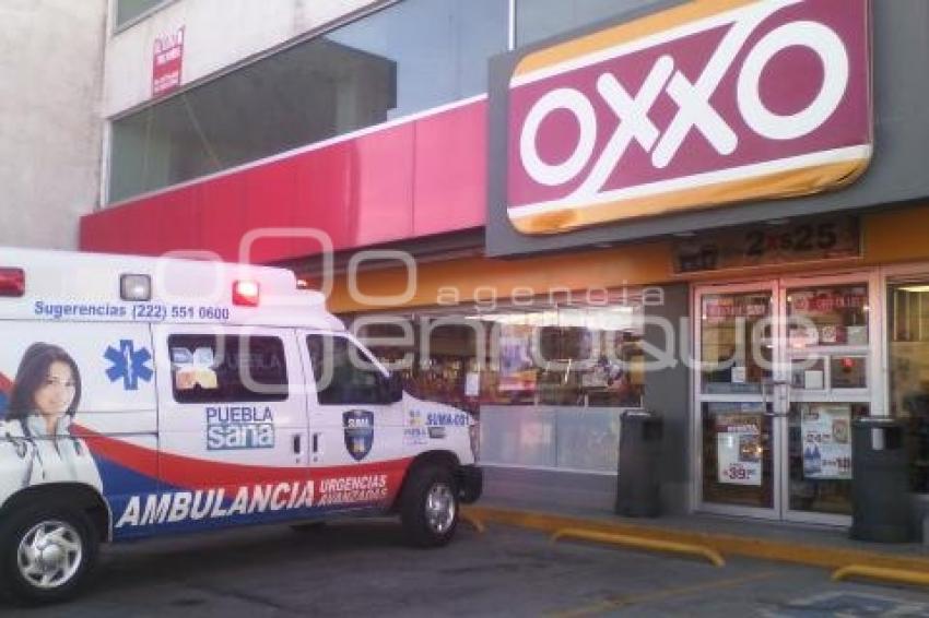 ASALTAN OXXO EN TEXMELUCAN