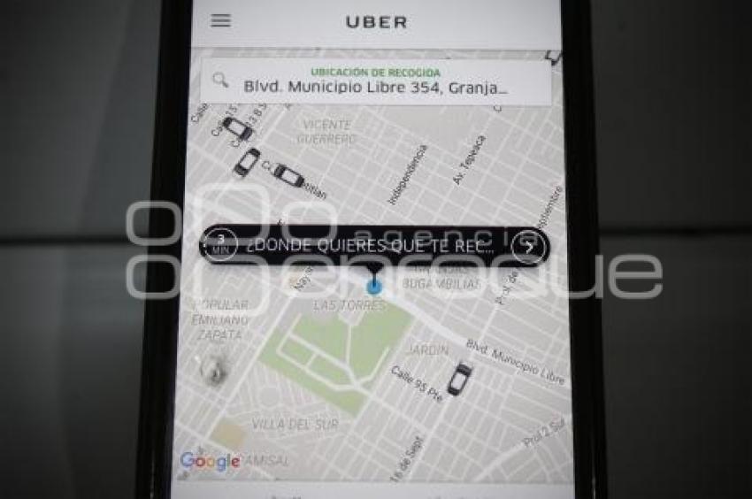 UBER . TRANSPORTE