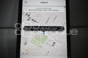 UBER . TRANSPORTE