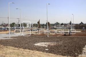 CHOLULA . OBRAS ZONA ARQUEOLÓGICA