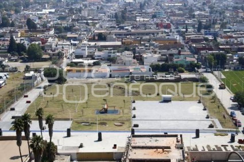 CHOLULA . OBRAS ZONA ARQUEOLÓGICA