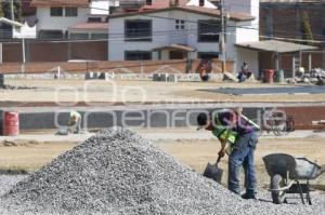 CHOLULA . OBRAS ZONA ARQUEOLÓGICA