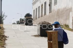 CHOLULA . OBRAS ZONA ARQUEOLÓGICA