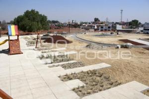 CHOLULA . OBRAS ZONA ARQUEOLÓGICA