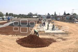 CHOLULA . OBRAS ZONA ARQUEOLÓGICA