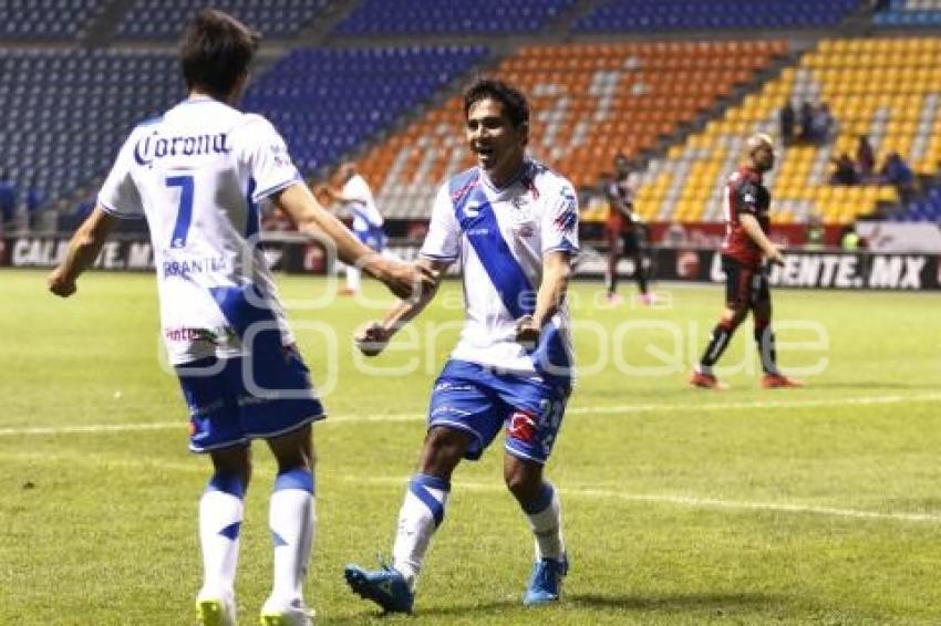 FÚTBOL . PUEBLA FC VS ATLAS
