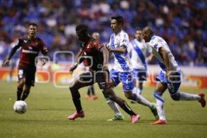 FÚTBOL . PUEBLA FC VS ATLAS