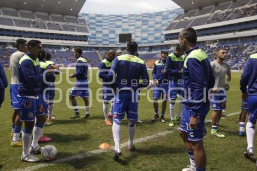 FÚTBOL . PUEBLA FC VS ATLAS