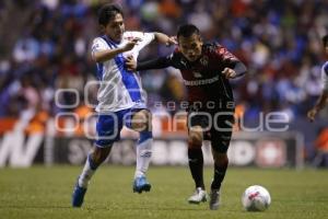 FÚTBOL . PUEBLA FC VS ATLAS