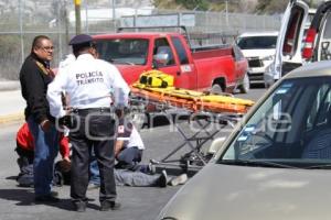 TEHUACÁN. ACCIDENTE VIAL