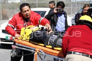 TEHUACÁN. ACCIDENTE VIAL