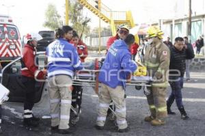 ACCIDENTE CARRETERA EN HUEJOTZINGO