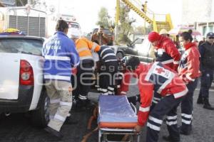 ACCIDENTE CARRETERA EN HUEJOTZINGO