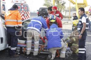 ACCIDENTE CARRETERA EN HUEJOTZINGO